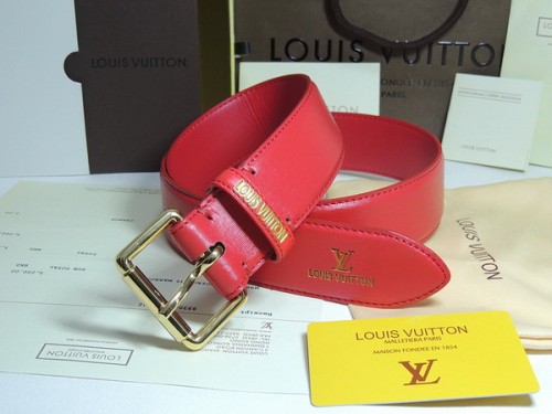 Super Perfect Quality LV Belts(100% Genuine Leather Steel Buckle)-4167