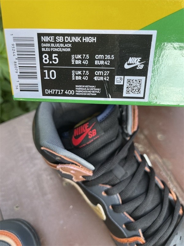 Authentic Nike SB Dunk High Pro QS  “ Banshee ”
