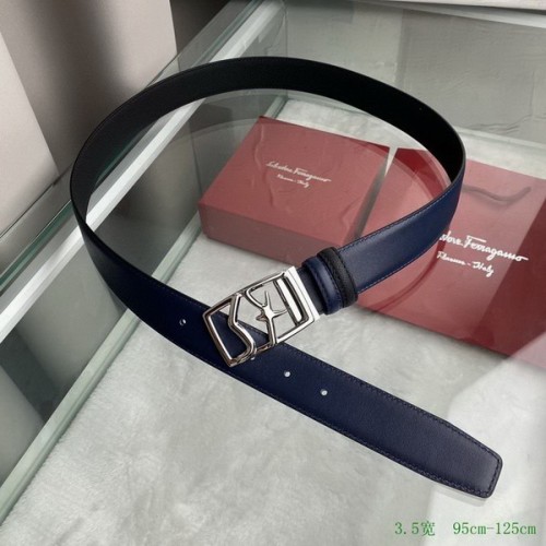 Super Perfect Quality Ferragamo Belts(100% Genuine Leather,steel Buckle)-1542