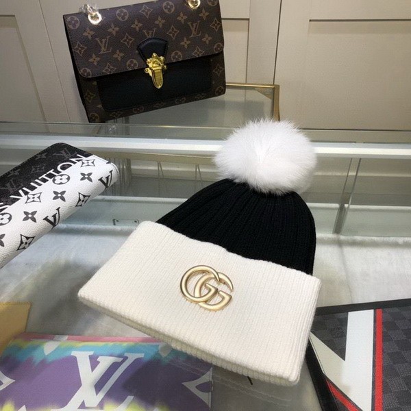 G Wool Cap Scarf AAA-254
