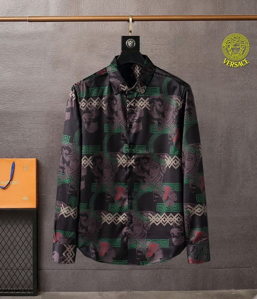 Versace long sleeve shirt men-111(M-XXXL)