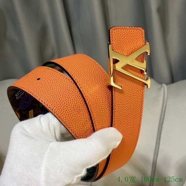 Super Perfect Quality LV Belts(100% Genuine Leather Steel Buckle)-2885