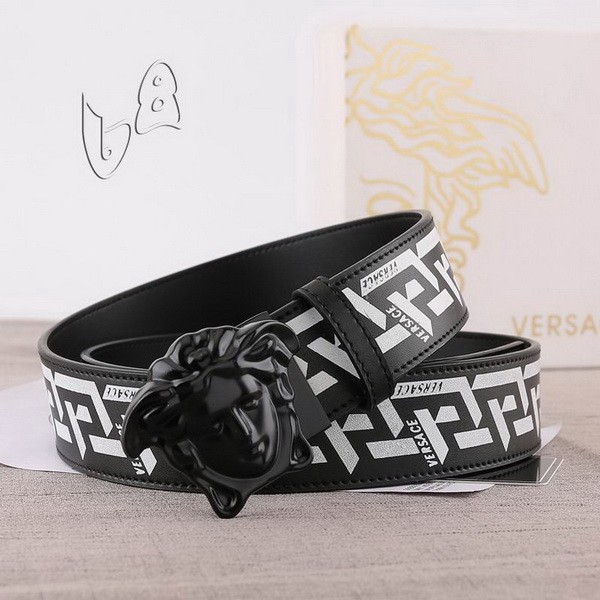 Super Perfect Quality Versace Belts(100% Genuine Leather,Steel Buckle)-429