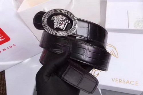Super Perfect Quality Versace Belts(100% Genuine Leather,Steel Buckle)-1228