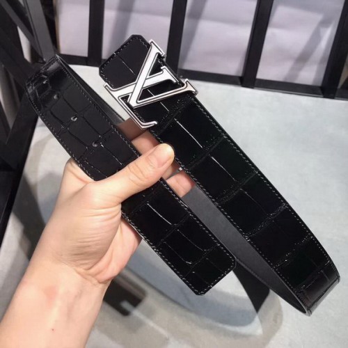 Super Perfect Quality LV Belts(100% Genuine Leather Steel Buckle)-3790