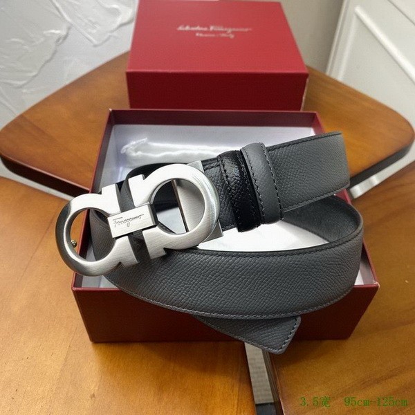 Super Perfect Quality Ferragamo Belts(100% Genuine Leather,steel Buckle)-1635