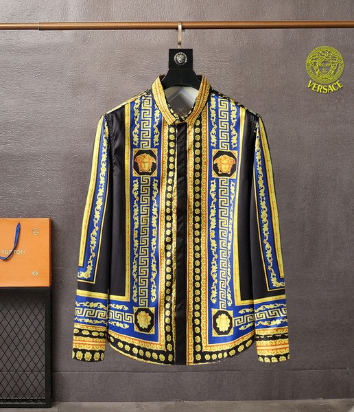 Versace long sleeve shirt men-116(M-XXXL)