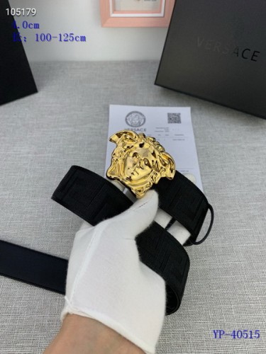 Super Perfect Quality Versace Belts(100% Genuine Leather,Steel Buckle)-1019