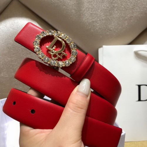 Super Perfect Quality Dior Belts(100% Genuine Leather,steel Buckle)-612