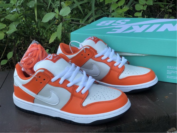 Authentic Nike SB Dunk Low Orange Beige