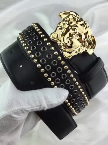 Super Perfect Quality Versace Belts(100% Genuine Leather,Steel Buckle)-1004