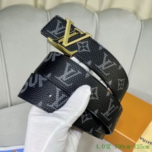 Super Perfect Quality LV Belts(100% Genuine Leather Steel Buckle)-2909