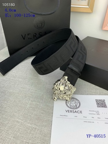 Super Perfect Quality Versace Belts(100% Genuine Leather,Steel Buckle)-1018