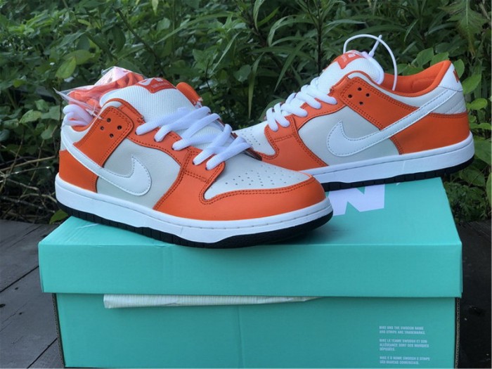 Authentic Nike SB Dunk Low Orange Beige