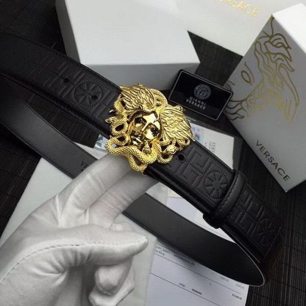 Super Perfect Quality Versace Belts(100% Genuine Leather,Steel Buckle)-1162