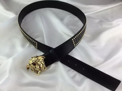 Super Perfect Quality Versace Belts(100% Genuine Leather,Steel Buckle)-1006