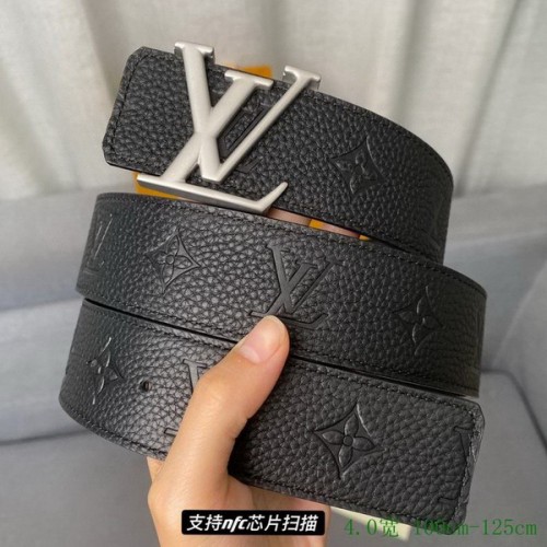 Super Perfect Quality LV Belts(100% Genuine Leather Steel Buckle)-2940