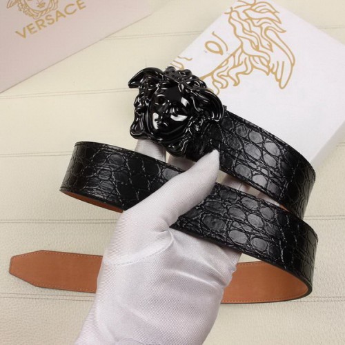 Super Perfect Quality Versace Belts(100% Genuine Leather,Steel Buckle)-1276