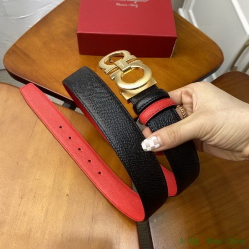 Super Perfect Quality Ferragamo Belts(100% Genuine Leather,steel Buckle)-1650