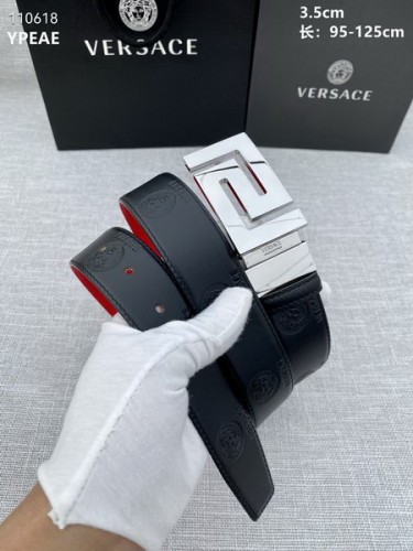 Super Perfect Quality Versace Belts(100% Genuine Leather,Steel Buckle)-1632