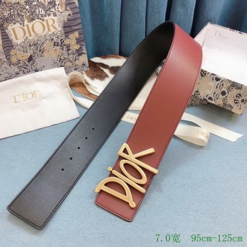 Super Perfect Quality Dior Belts(100% Genuine Leather,steel Buckle)-636