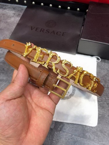 Super Perfect Quality Versace Belts(100% Genuine Leather,Steel Buckle)-1611