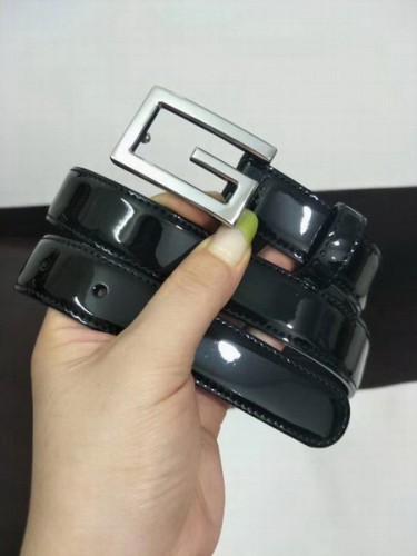 Super Perfect Quality G Belts(100% Genuine Leather,steel Buckle)-3213