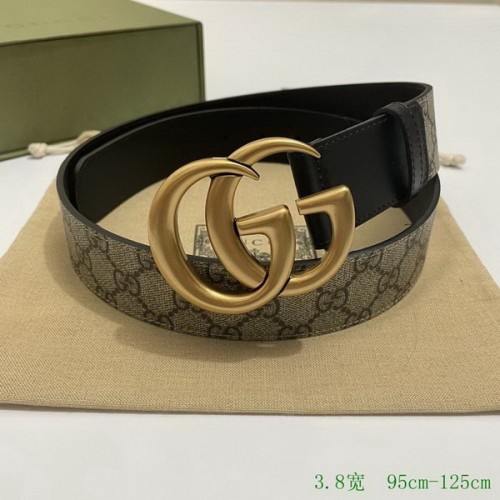 Super Perfect Quality G Belts(100% Genuine Leather,steel Buckle)-2819