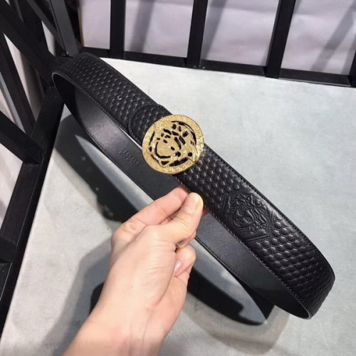 Super Perfect Quality Versace Belts(100% Genuine Leather,Steel Buckle)-1266
