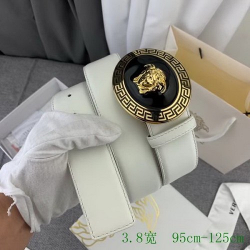 Super Perfect Quality Versace Belts(100% Genuine Leather,Steel Buckle)-1304