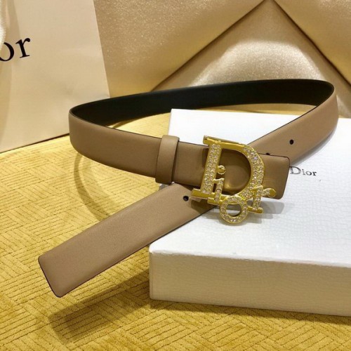 Super Perfect Quality Dior Belts(100% Genuine Leather,steel Buckle)-618