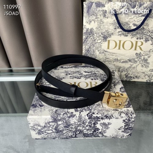 Super Perfect Quality Dior Belts(100% Genuine Leather,steel Buckle)-866