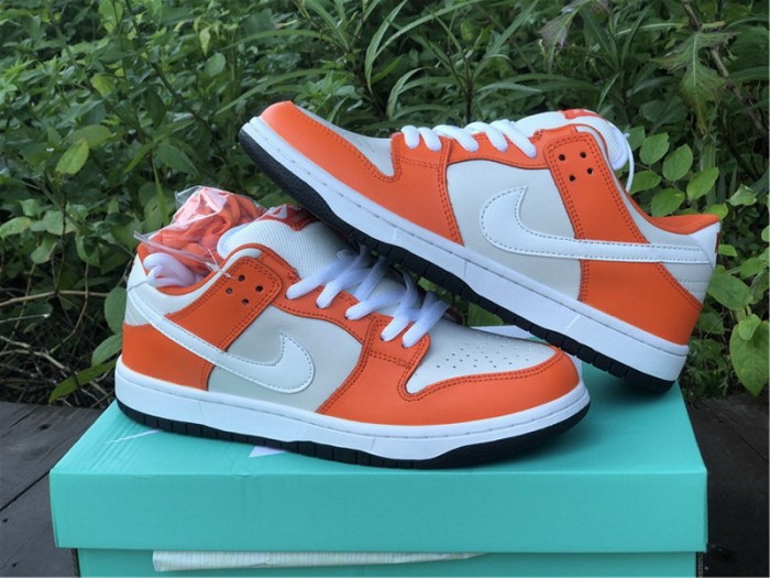 Authentic Nike SB Dunk Low Orange Beige