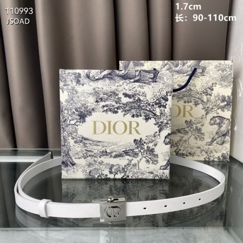Super Perfect Quality Dior Belts(100% Genuine Leather,steel Buckle)-862