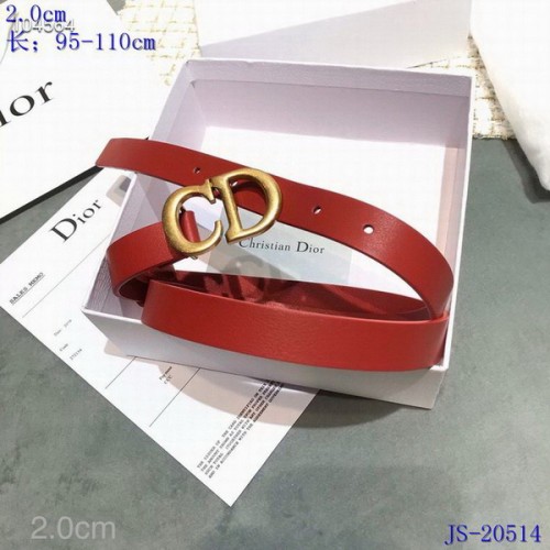 Super Perfect Quality Dior Belts(100% Genuine Leather,steel Buckle)-662