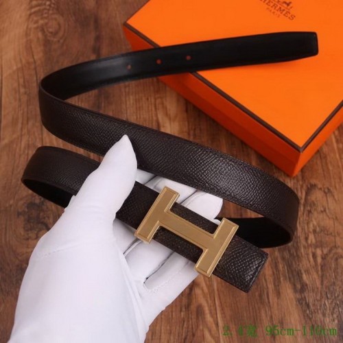 Super Perfect Quality Hermes Belts(100% Genuine Leather,Reversible Steel Buckle)-936
