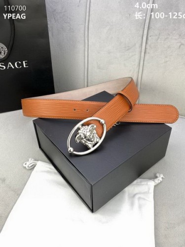 Super Perfect Quality Versace Belts(100% Genuine Leather,Steel Buckle)-802