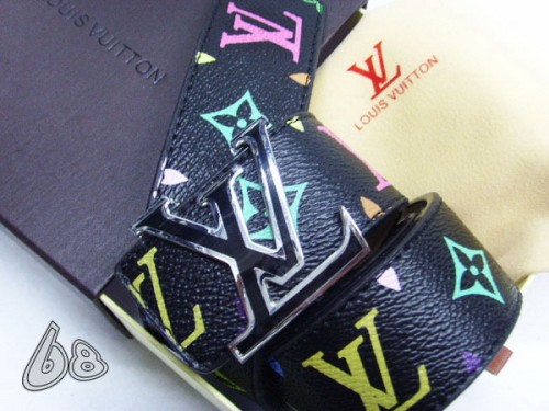 Super Perfect Quality LV Belts(100% Genuine Leather Steel Buckle)-4168