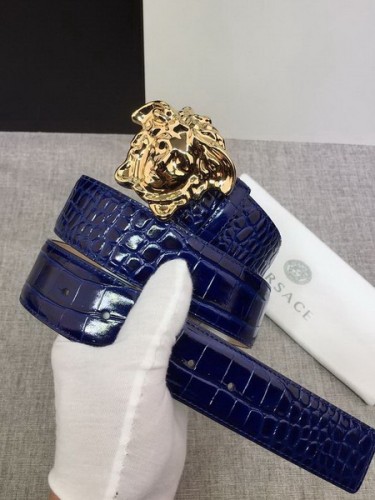 Super Perfect Quality Versace Belts(100% Genuine Leather,Steel Buckle)-739