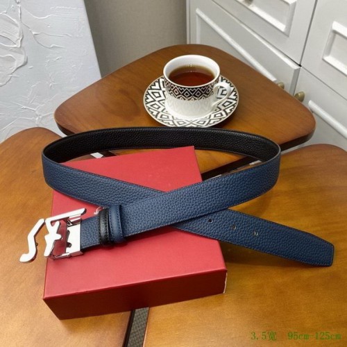 Super Perfect Quality Ferragamo Belts(100% Genuine Leather,steel Buckle)-1599