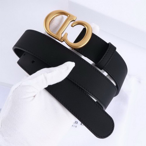 Super Perfect Quality Dior Belts(100% Genuine Leather,steel Buckle)-569