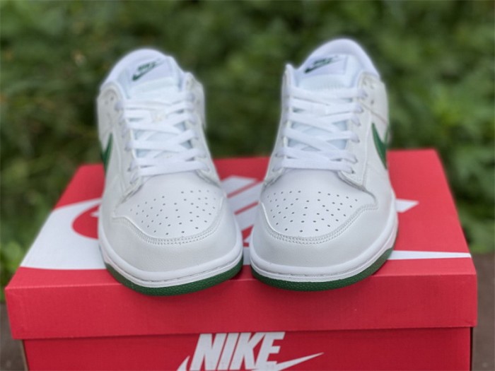 Authentic Nike Dunk Low White Green