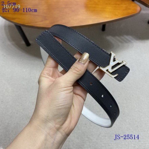 Super Perfect Quality LV Belts(100% Genuine Leather Steel Buckle)-4304