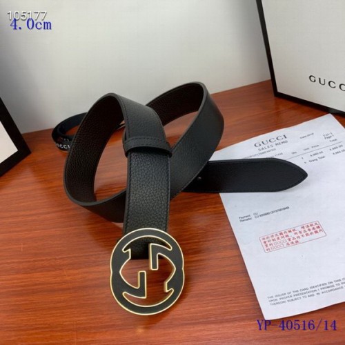 Super Perfect Quality G Belts(100% Genuine Leather,steel Buckle)-4051