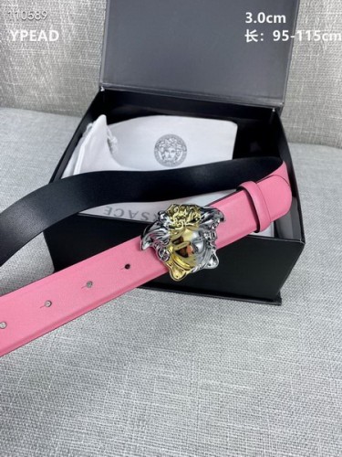 Super Perfect Quality Versace Belts(100% Genuine Leather,Steel Buckle)-1620