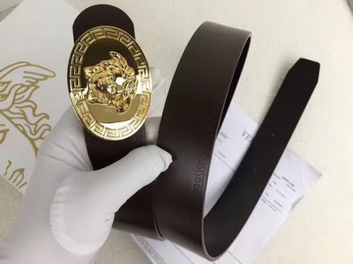 Super Perfect Quality Versace Belts(100% Genuine Leather,Steel Buckle)-1231