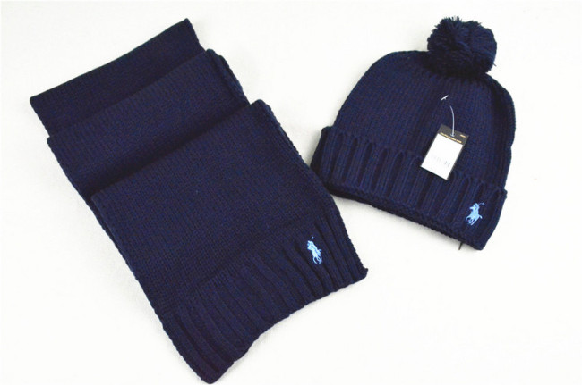 POLO Wool Cap Scarf AAA-003