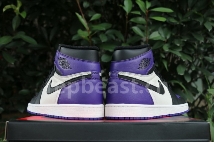 Authentic Air Jordan 1 “Court Purple”