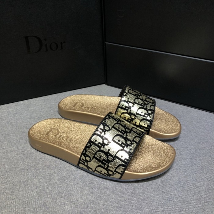 Dior women slippers 1;1 Quality-005