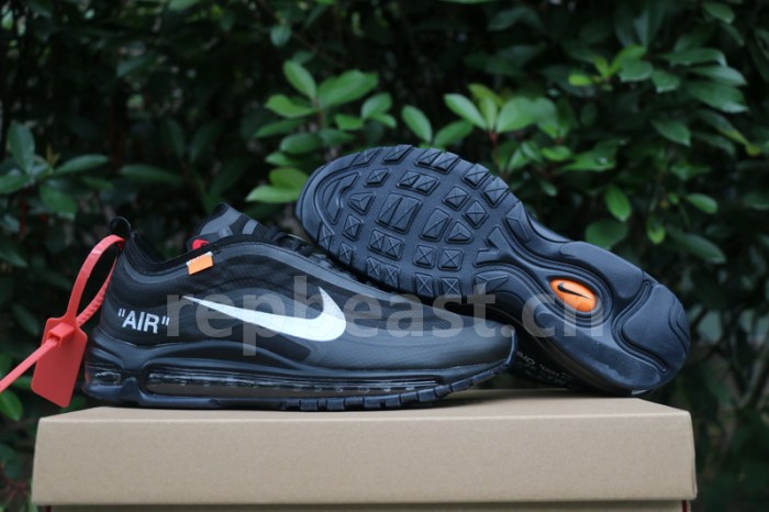 Authentic OFF White x Nike Air Max 97 Black